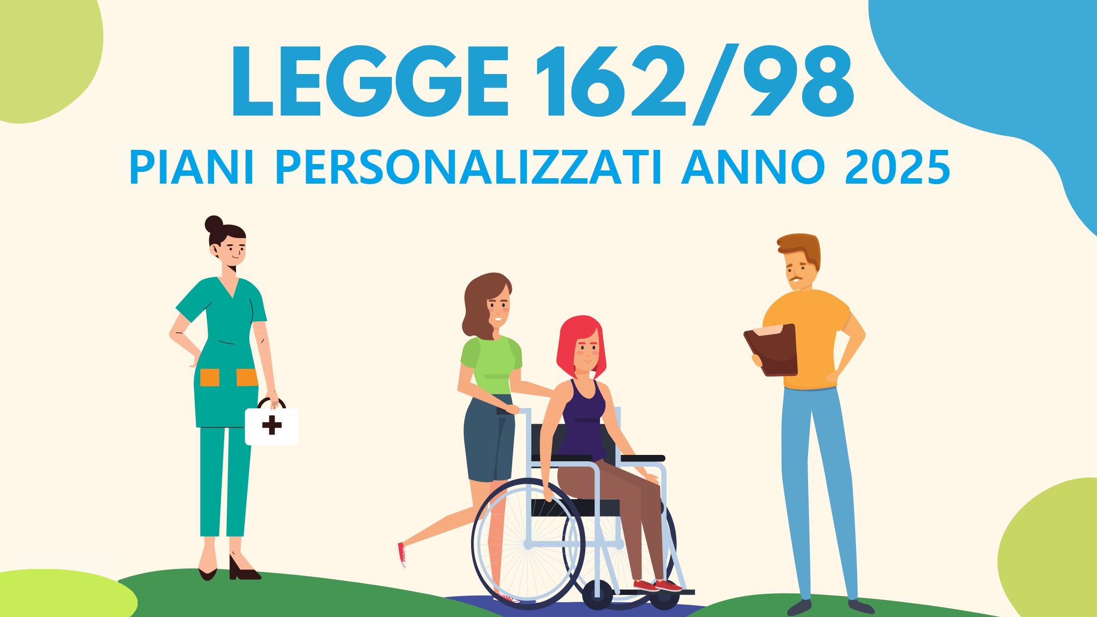 Piani personalizzati L.162/98 - anno 2025.